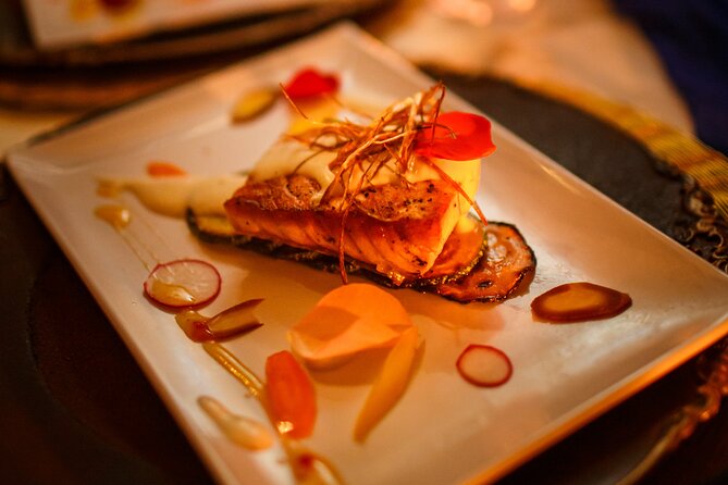 Private Luxury Sunset Dinner Cruise – 51' Leopard Yacht in Cancun - A private sunset setting near Puerto Cancun