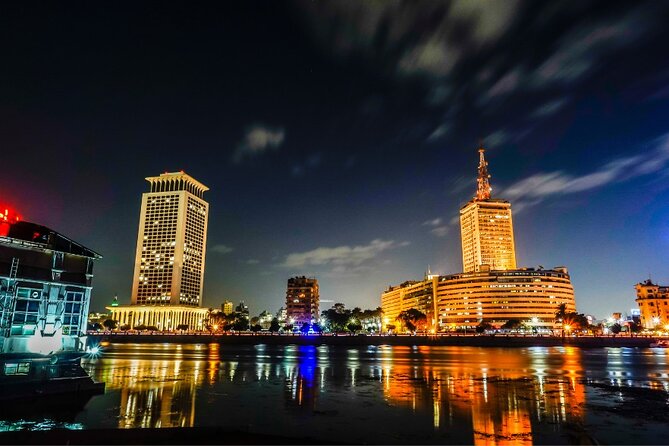 Private Nile Dinner Cruise in Cairo - Boarding the boat and finding the Nile at night