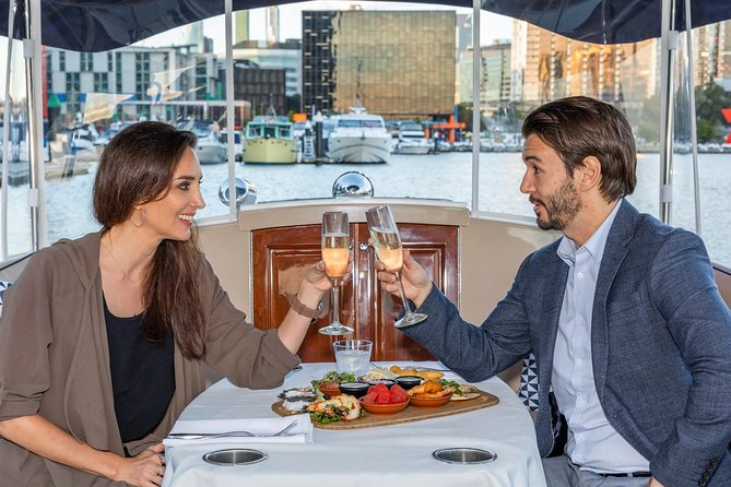 Private Romantic Melbourne Dinner Cruise for 2 - A three-course meal, with drinks already covered