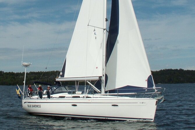 Private Yacht Cruise with Lunch or Dinner in Stockholm Archipelago - Stockholm from the deck, not the sidewalk