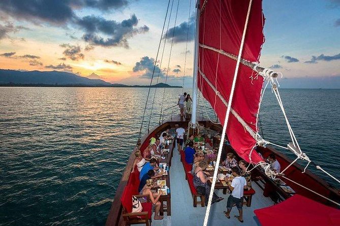 Red Baron : A Sunset Dinner Cruise from Koh Samui with Return Transfer - Sunset is the real centerpiece