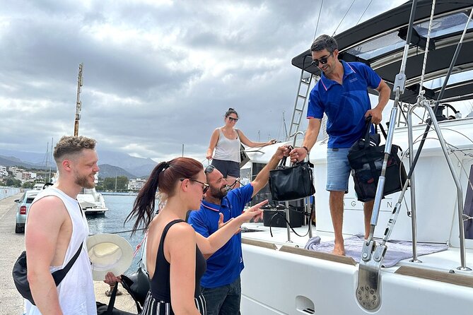 Rethymno Catamaran Cruise: Healthy Lunch & Open Bar - A Cretan lunch with a practical focus