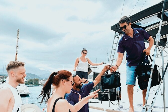 Rethymno: Private Catamaran Cruise with Lunch and Drinks - Setting sail from Rethymno at 9:30 am