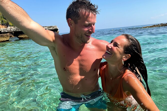 Rhodes: Beach Gem Exploration Cruise with Lunch & Transfer - Lunch, drinks, and the floating-club atmosphere
