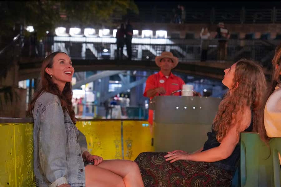 San Antonio Premium Night Driving Tour with Dinner & Cruise - Should you book this San Antonio night tour?