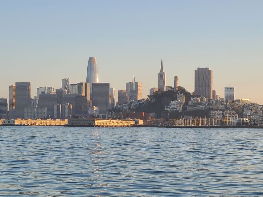San Francisco: City Cruises Buffet Lunch or Dinner Cruise - The Bay Bridge and downtown skyline