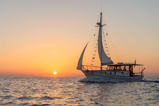 Santorini Caldera Sunset Traditional Cruise with Meal and Drinks - Ammoudi Bay Starts the Coastal Story