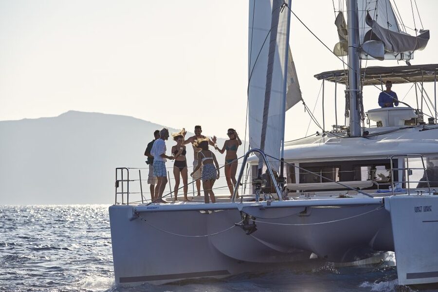 Santorini: Luxurious Catamaran Cruise with Meal & Open Bar - My verdict on the $153 price