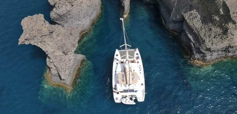 Santorini: Luxury Catamaran Cruise with Lunch, BBQ & Drinks - Should you book it?