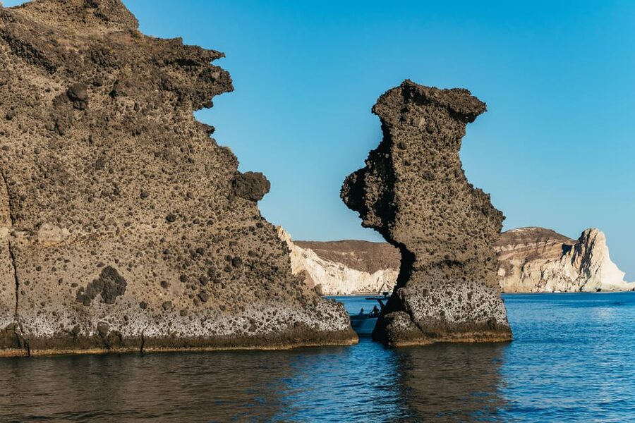 Santorini: Sailing Catamaran Cruise with BBQ and Drinks - Morning cruise or sunset sailing?