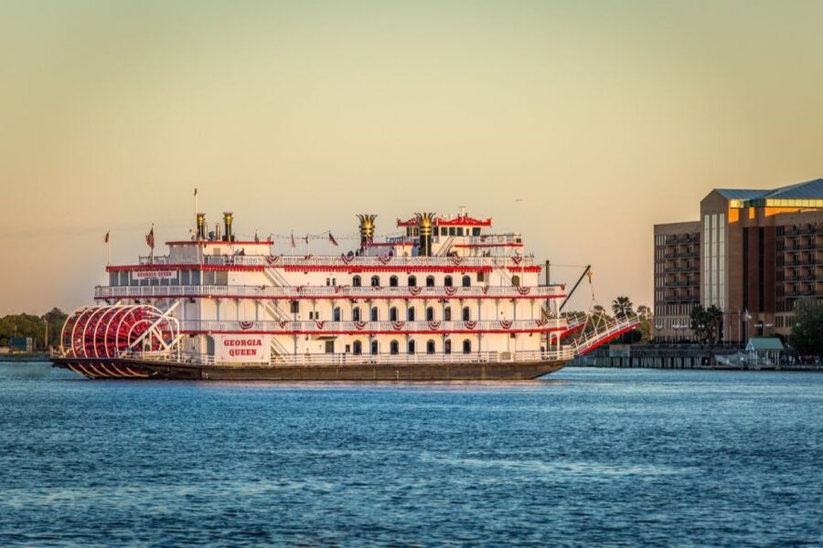 Savannah: Buffet Dinner Cruise with Live Entertainment - Live music, dancing, and the upper deck