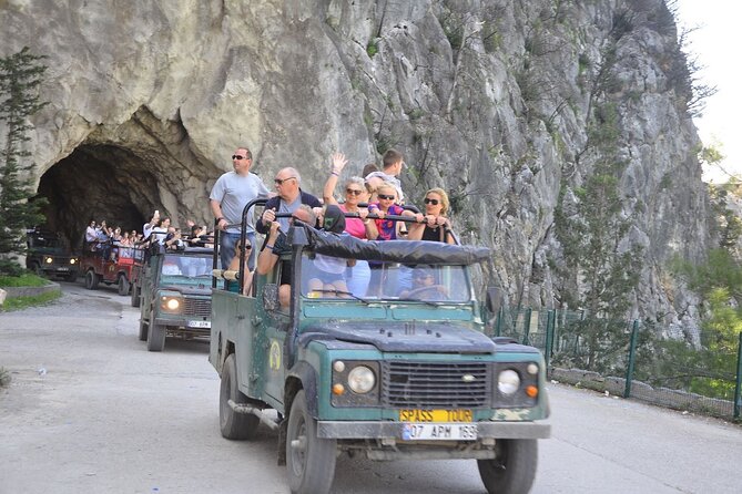 Side Jeep Safari with Green Lake Boat Cruise and Lunch - The foam party and Green Canyon photo stop