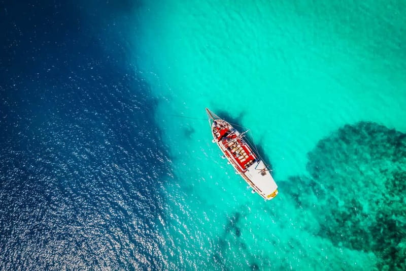 Split: 3 Island & Blue Lagoon Cruise with Lunch & Drinks - Boarding Junior at Split’s waterfront
