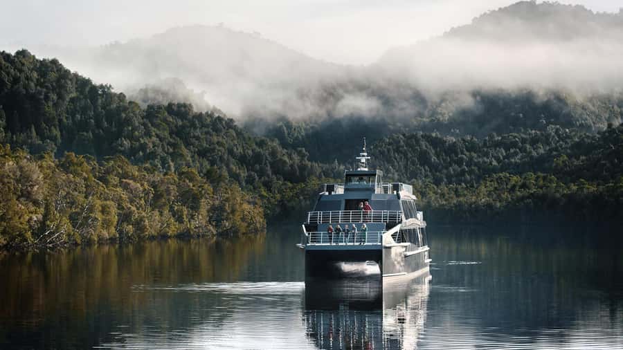 Strahan: Gordon River Cruise with Lunch & Sarah Island Walk - Hells Gates and the mouth of the harbor