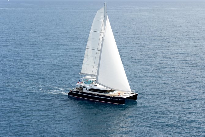 Summer Fireworks and Dinner Catamaran Cruise from Cannes - What the three-hour route feels like