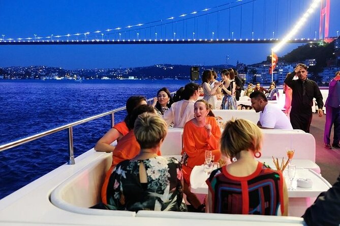 Sunset Cruise with Dinner in Bosphorus - The first shoreline views: Dolmabahçe, Galataport, and Karaköy