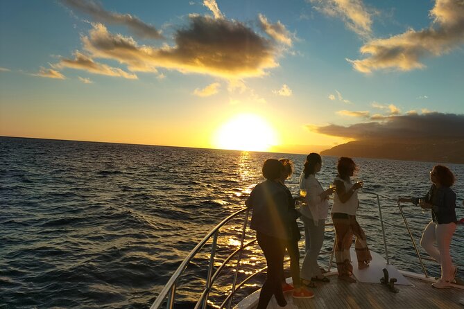 Sunset Cruise with Dinner on Board - The swim at Calhau da Lapa
