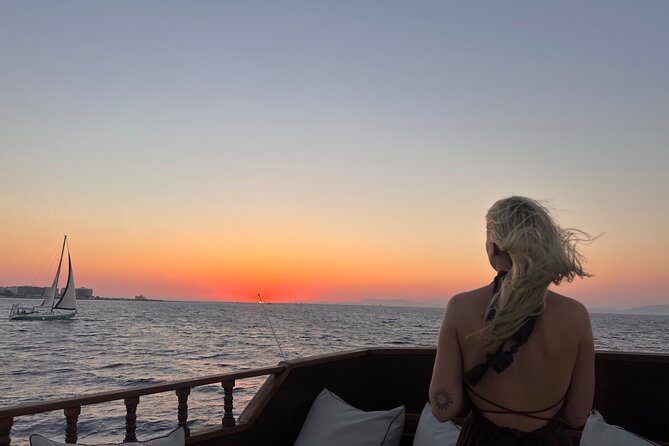 Sunset Cruise with Greek BBQ & Unlimited Aperol Spritz, Beer Wine - One hour at Kallithea Springs