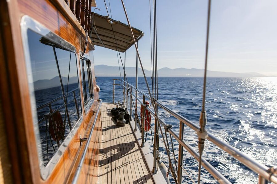 Sunset Dinner Cruise: Swim Stop, Drinks & Onboard Dining - Vouliagmeni and the golden-hour coastline