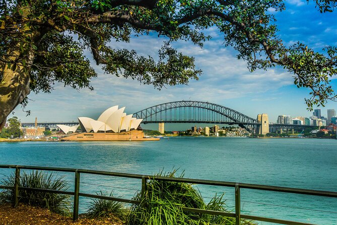 Sydney Combo: Morning Sightseeing to Bondi & Harbour Lunch Cruise - Mrs Macquarie’s Chair, Sydney’s classic postcard view