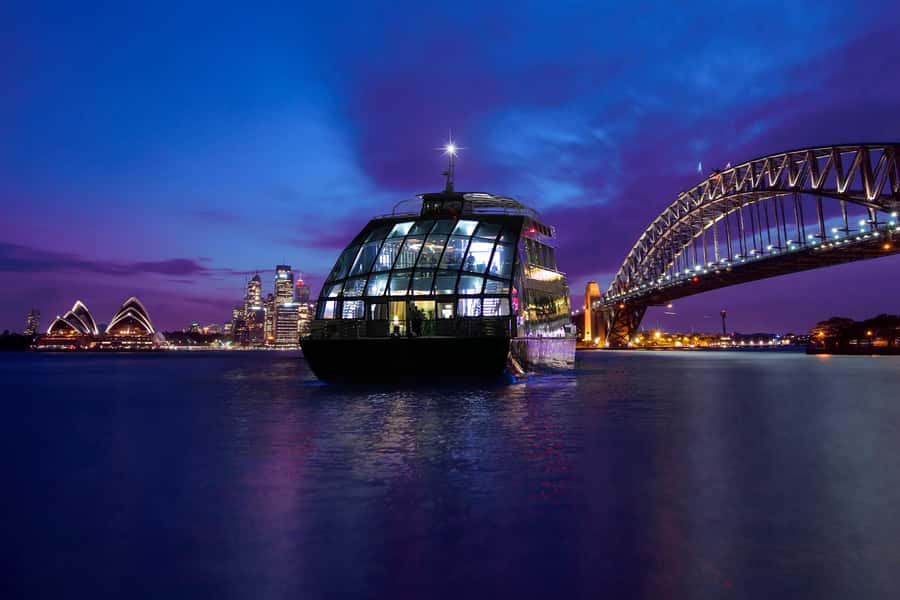 Sydney Harbour: Glass Boat Signature Dinner Cruise - What the Four-Course Dinner Includes