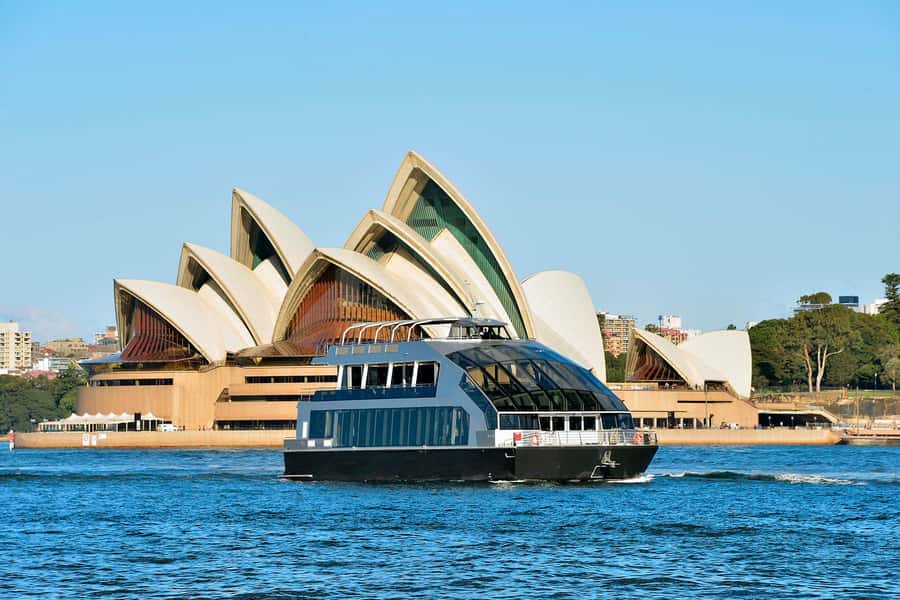 Sydney Harbour Lunch Cruise: 360° Glass Boat Views & Buffet - Starting at King Street Wharf 5 in Darling Harbour