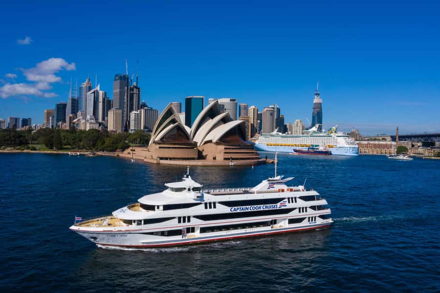 Sydney: Harbour Lunch Cruise with 2 or 3-Course Menu - Boarding at Darling Harbour King Street Wharf 1