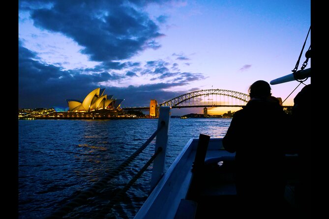 Sydney Harbour Tall Ship Twilight Dinner Cruise - Twilight timing and seasonal duration