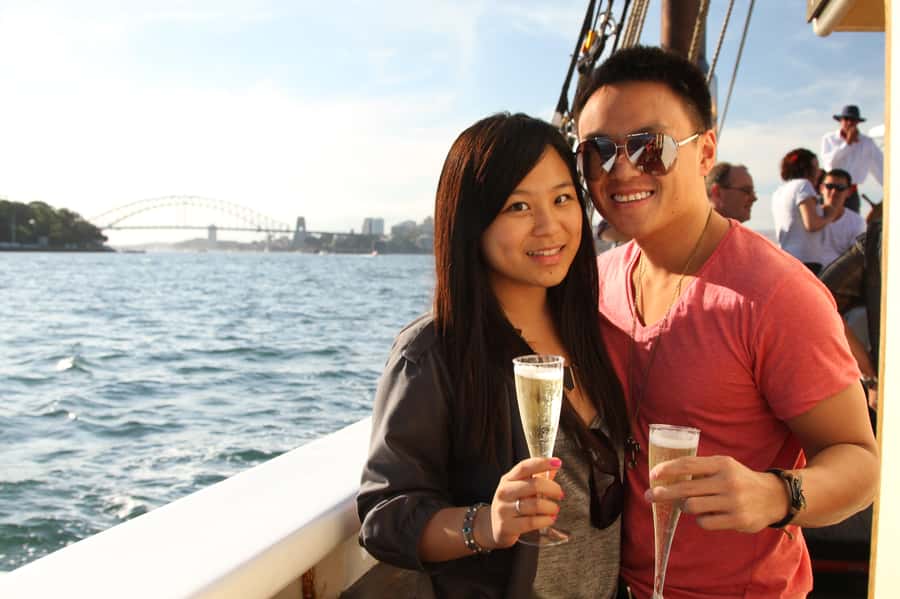 Sydney: Tall Ship Harbour Twilight Dinner Cruise - Crew, commentary, and the feel onboard
