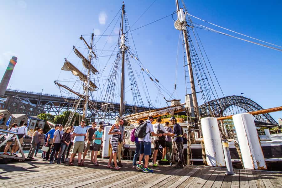 Sydney: Tall Ship Harbour Twilight Dinner Cruise - The Southern Swan and Soren Larsen