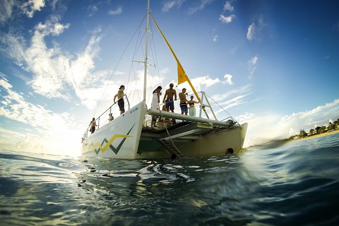 Tango Caribbean Dinner Cruise - The Creole buffet arrives after sunset
