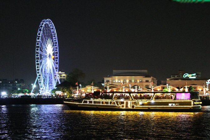 The Chaophraya Cruise : LUXURY 5 STAR Dinner Cruise Program - Dinner begins at about 7:30pm