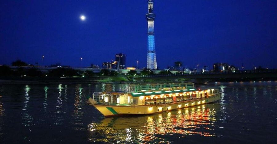Tokyo Bay: Traditional Japanese Yakatabune Dinner Cruise - Boarding at Funasei Pier in Shinagawa