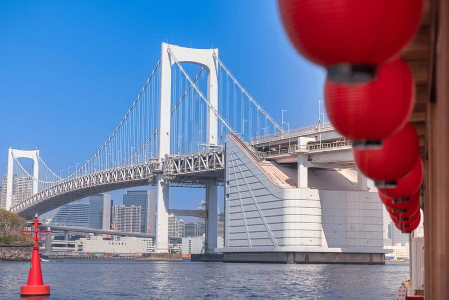 Tokyo: Rainbow Bridge Day Cruise Show and Only Soft Drinks - Rainbow Bridge and Tokyo Bay views