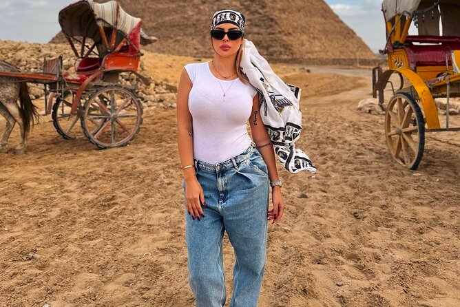 Tour Giza Pyramid Camel Ride ATV and Nile Dinner Cruise - Lunch, souvenir shopping, and the middle of the day