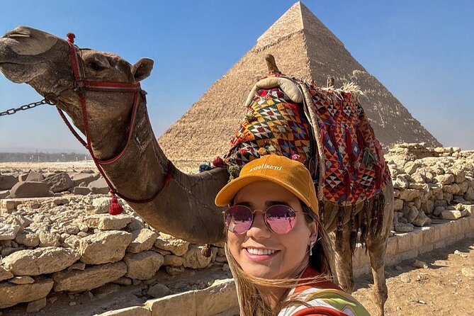 Tour Giza Pyramid Camel Ride ATV and Nile Dinner Cruise - A 30-minute camel ride in the desert