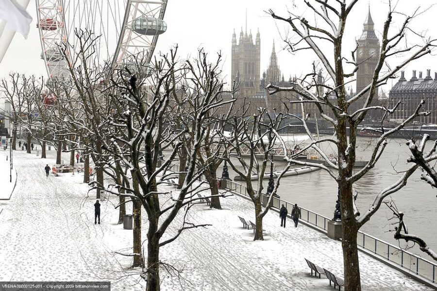Tour of London and Christmas Day Lunch Cruise - The change at Westminster Pier