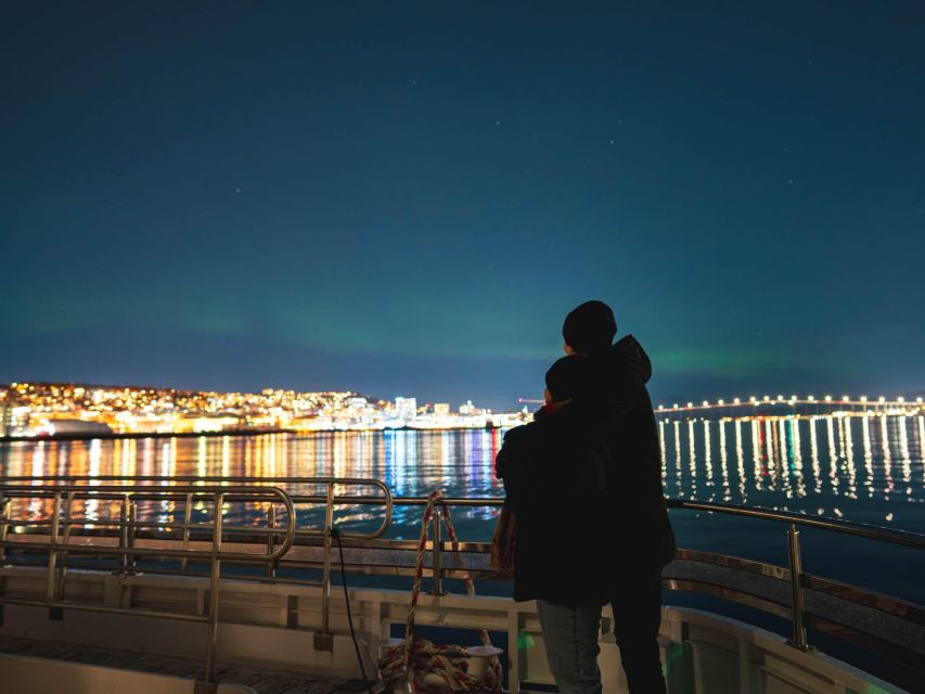 Tromsø: Aurora Dinner Cruise by Hybrid-Electric Catamaran - The secret stop and the main dinner