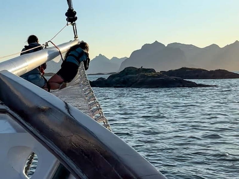 Tromsø: Midnight Sun Evening Cruise with Hot Tub - The crew and the tone onboard
