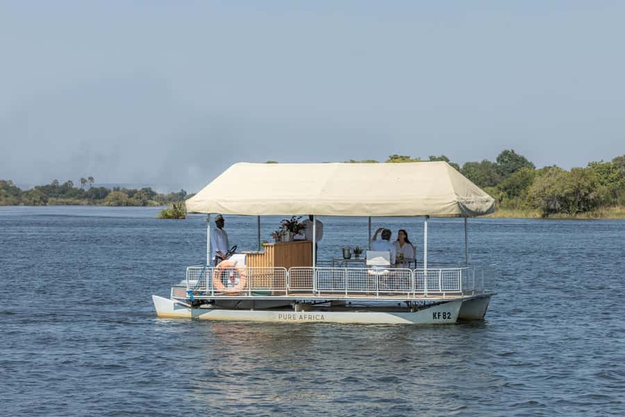Victoria Falls: 2-Hour Zambezi River Lunch Cruise - A quiet lunch on the Zambezi River