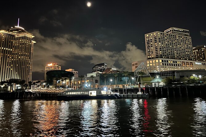 VIP Jazz Dinner Cruise with Private Tour and Open Bar Option - Two hours on the Mississippi after sunset