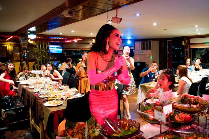 White Orchid Dinner Cruise at Bangkok with Pickup & Live Music - Thai food and international choices at the buffet