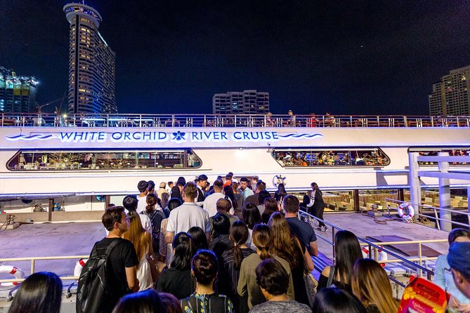 White Orchid Dinner Cruise at Bangkok with Pickup & Live Music - Timing, cancellation, and small practical points