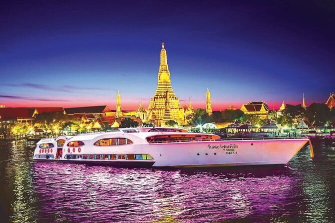 Wonderful Pearl Dinner Cruise in Bangkok - Key points at a glance