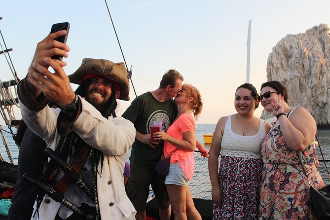 Yo Ho Pirate Sunset Dinner Cruise in Cabo San Lucas - El Arco and Cabo’s golden-hour views